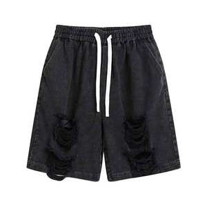 Short personnalisé pour hommes respirant 100% coton lourd 420Gsm Short décontracté vintage délavé à l'acide pour hommes - Product Image 6