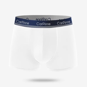 Venta al por mayor de calzoncillos bóxer para hombre logotipo personalizado ropa interior de algodón y modal transpirable pantalones cortos de moda cómodos proveedor OEM - Product Image 2