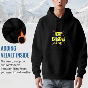 Sudadera con Capucha Unisex Informal de Color Sólido, Transpirable, de Felpa, con Diseño de Cremallera, Técnica Lavada, Talla XL, Ajuste Regular Cómodo - Product Image 2