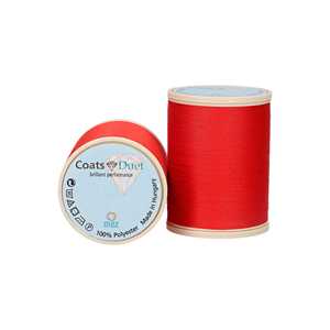 Mez Duet haute ténacité 100% polyester fil à coudre 40s/2 fil torsadé grand motif teint 1000m pour vêtements modèle 4648100-08230 - Product Image 1