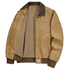 2025 Mens Bomber <span class=keywords><strong>Jacket</strong></span> 2023 Nova Primavera Outono Masculino Jaquetas de Beisebol Piloto Homens Outwear Casaco Verde Do Exército Zipper Men