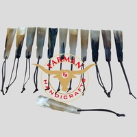 Chausse-pied en corne de vache de qualité supérieure de 7 pouces avec sangle en cuir – Fournisseur à prix avantageux