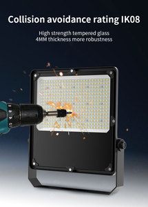 150lm/<span class=keywords><strong>W</strong></span> Haute Qualité Étanche Luminaire Portable En Aluminium LED Projecteur 50 100 150 200 240 300 400 500 <span class=keywords><strong>600</strong></span> Watt IP66 Stades - Product Image 5