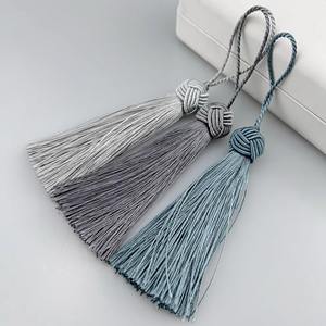 Borlas de Alta Calidad 100% Poliéster con Colgante de Piña para Accesorios de Nudos Chinos y Decoraciones Colgantes - Product Image 6