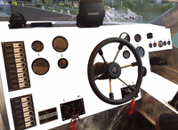 Yacht de croisière en aluminium personnalisé UBI 1030 pour 30 passagers, transport en taxi fluvial, 10 m, fabrication soudée, 500 CV, essence