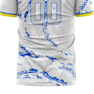 Camiseta de Fútbol para Hombre de Alta Calidad, Logotipo Personalizado, Tejido de Poliéster Transpirable, Camiseta de Fútbol Sublimada con Nombre y Número del Equipo - Product Image 2