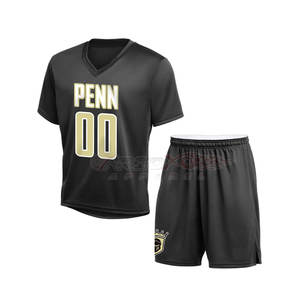 Vente en gros d'uniformes de crosse de haute qualité par sublimation personnalisée Nouveau design Maillots et shorts de crosse avec logo entièrement personnalisés - Product Image 4