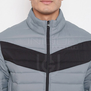 2025 Color sólido Casual hombres chaqueta acolchada Streetwear nueva moda a prueba de viento hombres chaqueta acolchada - Product Image 6