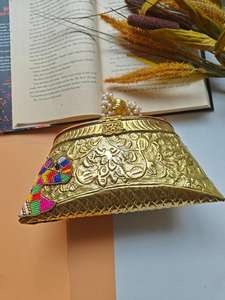 Bolso de Mano Tipo Clutch de Latón Dorado, Bolso de Metal Estilo Boho, Regalo para Ella, Bolso de Fiesta, Bolso de Noche, Bolso de Boda - Product Image 2