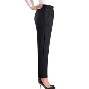Pantalons pour femmes pantalons pour femmes haute qualité femmes costume pantalon jambe large droite pantalons décontractés taille haute ample Long - Product Image 3