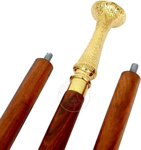 Bastón náutico antiguo Vintage con mango largo de latón de diseñador, bastón para caminar ajustable, gran opción de regalo de Calvin - Product Image 6