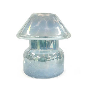 Pot de lampe à bougie en verre transparent de luxe personnalisé en gros disponible à un prix abordable - Product Image 5