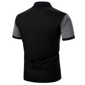 Chemises polo pour hommes avec logo personnalisé Chemise homme de luxe de haute qualité Polo Sportswear à manches courtes 100% polyester et coton - Product Image 3