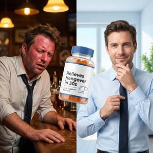 Gomitas para la Resaca <span class=keywords><strong>de</strong></span> Marca Privada para Adultos, Suplemento para el Alivio y el Remedio <span class=keywords><strong>de</strong></span> la Resaca - Product Image 2