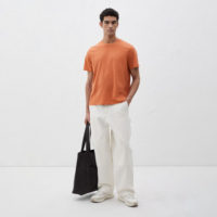 Camisetas ajustadas con estilo para hombre, 95% algodón, 5% Elastano, secado rápido y talla grande, camisetas sólidas en blanco al por mayor de alta calidad