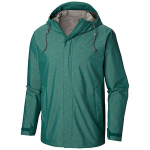 Veste coupe-vent imperméable pour hommes de la meilleure qualité en nylon polyester avec caractéristiques de haute visibilité avant à séchage rapide respirant - Product Image 1