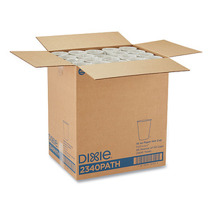 Gobelets en papier Dixie Pathways 10 oz 50/sleeve 20 sleeves/carton 1000 gobelets 2340PATH - Product Image 2