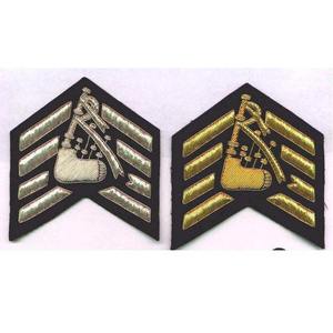 Vente en gros d'usine 2025 Patchs en tissu à motif rectangulaire brodés sur mesure élégants sans nickel Taille 2,5 cm-9 cm Chevrons - Product Image 4