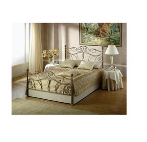 Marco de Cama de Latón Estilo Palacio de Lujo con Grabado Artístico para Decoración de Dormitorio de Casa Grande - Product Image 5