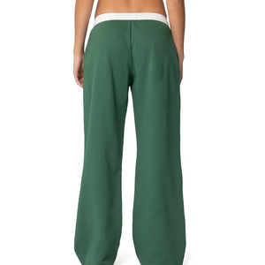 Pantalones Deportivos de Invierno para Mujer, Corte Recto, Ajuste Regular, de Alta Calidad, con Ribete, Talla Grande, Venta al Por Mayor de Fábrica - Product Image 5