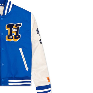 Chaquetas Varsity de Piel de Oveja de Alta Calidad Anti-UV para Hombre y Mujer, Nuevo Estilo con Cuello Alto, Todas las Tallas y Colores, Lana de Baja Densidad - Product Image 2