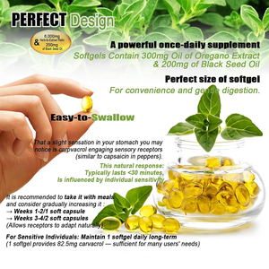 Aceite de Orégano Silvestre de Alta Calidad, Marca Privada, Cápsulas de Semilla Negra, Mantiene el Equilibrio Emocional y Apoya la Salud General, Refuerza la Inmunidad - Product Image 2