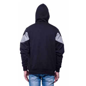 Sweat à capuche de poche kangourou unisexe personnalisé de haute qualité Design de couleur différente à la mode pour hommes 100% coton pour l'hiver - Product Image 1