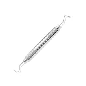 Sonde d'exploration dentaire professionnelle à double extrémité, instruments dentaires - Product Image 2