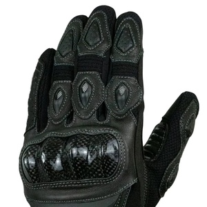 Gants de course mi-doigts respirants en cuir pour cyclisme, moto, vélo, ski décontracté et karting – Idéaux pour l'été - Product Image 4