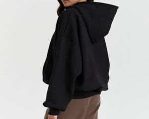 Sweat-shirt à capuche pour homme de haute qualité 100% coton, décontracté, surdimensionné, uni, tricoté, sweats à capuche et sweat-shirts pour homme, design personnalisé - Product Image 4