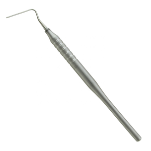 Instrumentos de Obturación Restaurativa de Acero Inoxidable Reutilizables, Tamaño ISO 0.8mm, Instrumento Manual Dental para Procedimientos de Endodoncia - Product Image 1