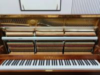 Piano tegak KL602 KAWAI bekas dari Jepang serat kayu coklat kualitas suara yang kaya nada halus dan bodi yang tahan lama