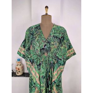 Neuer <b>Kaftan</b> Aus Seidenmischung Ultimative Luxus-Loungewear Fr Den Strand Nachtwsche Weiches Leichtes Flieendes - Product Image 2