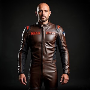 Traje de cuero de motocicleta de arranque de bajo costo por Malik Raza | Piel de vaca de alta durabilidad, parche/bordado personalizado - Product Image 2