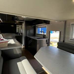 Modern Mobile Camper 4x4 fully equipped <b>camp</b> kitchen wash up basin smart TV + FREE SHIPPING FOR ALL - Product Image 6