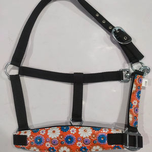 Harnais pour cheval en nylon équestre, large et durable, avec ferrures en laiton, rembourrage en ruban PP, couleur personnalisable, BLUHORSE, prix de gros imbattable - Product Image 1