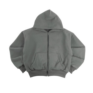 Pull à capuche pour hommes avec logo personnalisé 100% de coton à manches longues polaire OEM ODM Streetwear confortable vêtements décontractés - Product Image 4