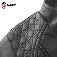 Blouson en cuir pour femme avec logo personnalisé, broderie, rayures camouflage, respirant, OEM, grande taille, imperméable et coupe-vent