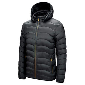 Chaquetas acolchadas para hombre, fabricante OEM, ropa informal cálida con capucha, Abrigo acolchado a la moda, prendas de vestir exteriores, chaqueta acolchada para hombre - Product Image 1