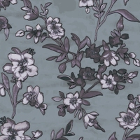 Tela de Poliéster Koshibo Chiffon con Estampado Digital de Flores Personalizado para Vestidos de Novia en Canadá, Diseño de Tops