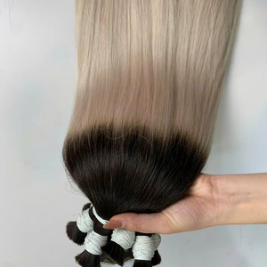ผมต่อแบบ Remy สำหรับต่อผมมนุษย์ย้อมสีผมแบบ Remy จากแหล่งบริสุทธิ์สูง - Product Image 4