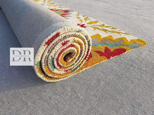 Alfombra de área con mechones a mano de lana personalizada persa antigua de alta calidad para comedor, sala de estar, juego, piso de casa, tamaño personalizado - Product Image 3