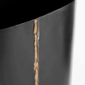 Juego de Jarrones de Flores de Metal Minimalistas Modernos, Color Gris Mate, Decoración del Hogar, Centro de Mesa Decorativo para Arreglos Florales de Boda - Product Image 4