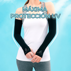 Manicotti Protettivi Senza Cuciture Anti-UV con Funzione Rinfrescante, Taglia Unica, Comodi in Poliestere Cotone Seta, Protezione per Braccia con Stampa Fresca - Product Image 6