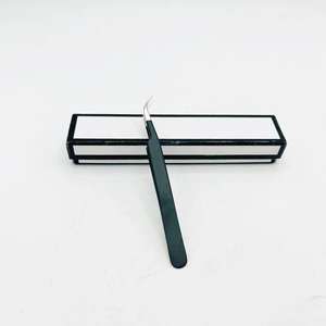 โลโก้ส่วนตัวคุณภาพสูงขนตาส่วนขนตาแหนบเคล็ดลับเส้นใยขนตาแหนบสแตนเลสขนตาแหนบ - Product Image 5