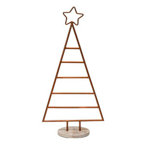 TinselTwist Holiday Christmas Metal Ornament Escultura Elegante y duradera Holiday Display Piece - Product Image 1