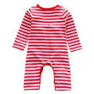 Venta al por mayor de ropa de dormir de punto para bebés y niñas pequeñas de punto Warn suéter mono trajes - Product Image 3