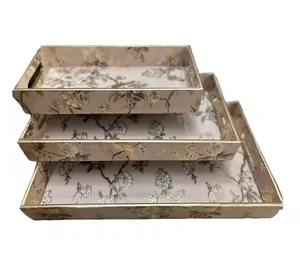 Plateau de service en bois imprimé émail pour hôtel, restaurant et usage domestique - Product Image 1