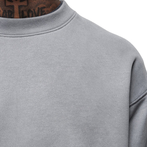 Sweat-shirt décontracté ample pour homme Ohsisa, nouvelle collection printemps-automne, imprimé numérique tendance, respirant, tissé, 300g, sans couture - Product Image 3