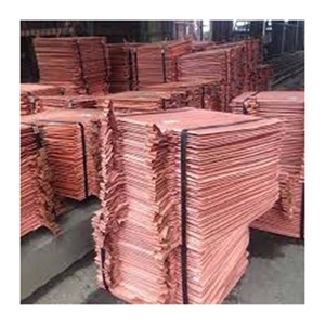 แผ่นอิเล็กโทรไลติกความบริสุทธิ์9999แคโทดทองแดงพร้อมส่งออกใช้ในสายไฟฟ้าแรงสูงและตัวนำไฟฟ้า - Product Image 2